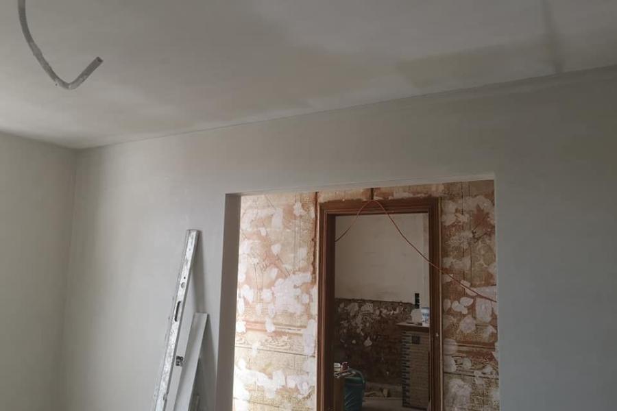 Réalisation - Plafonnage dans une ancienne maison