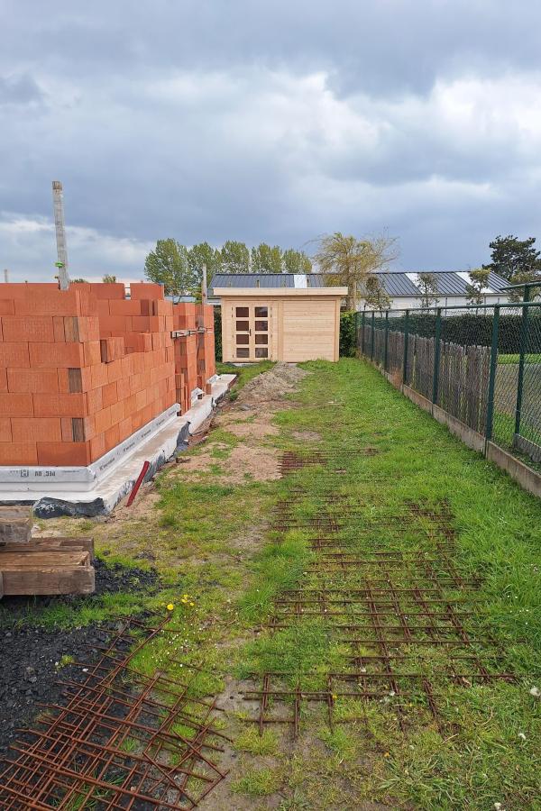 Réalisation - Réalisation d'une construction à la mer