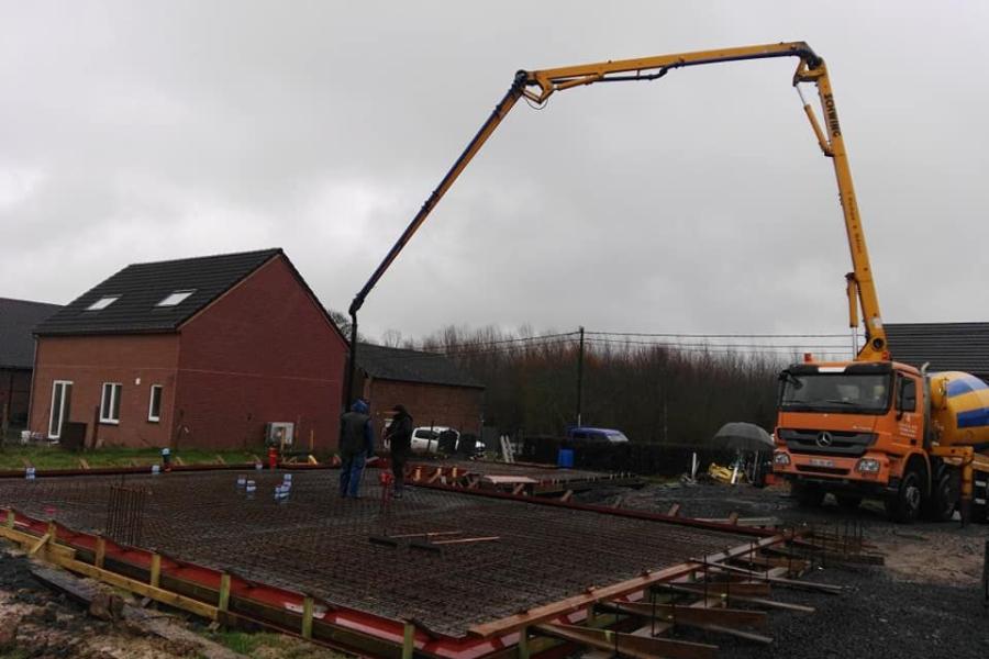 Réalisation - Fondation et terrassement