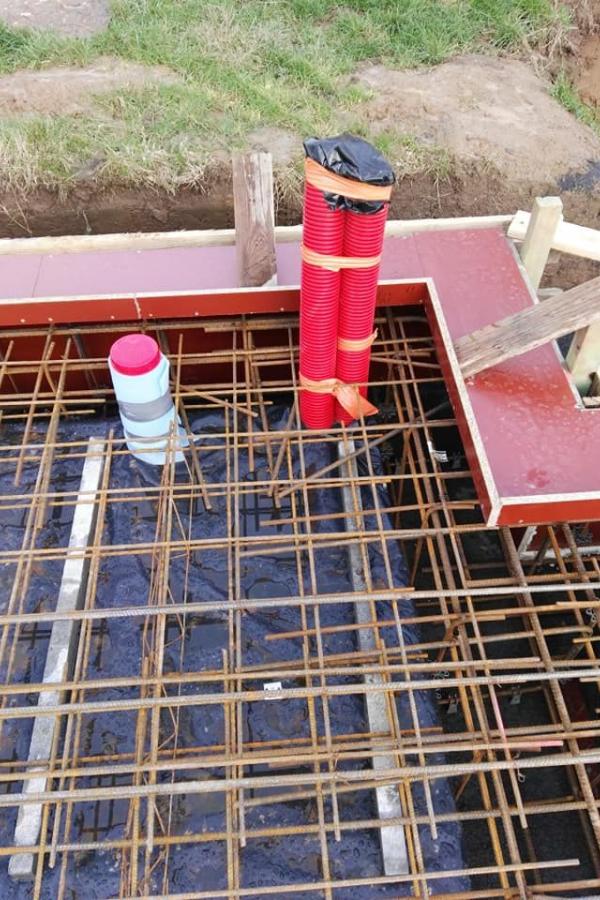 Réalisation - Fondation et terrassement