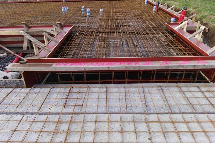 Réalisation - Fondation et terrassement