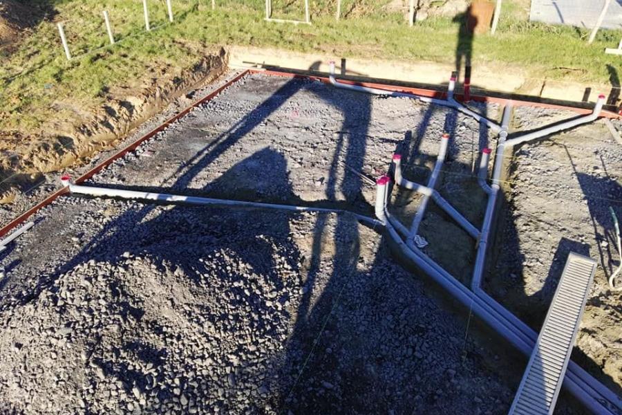 Réalisation - Fondation et terrassement