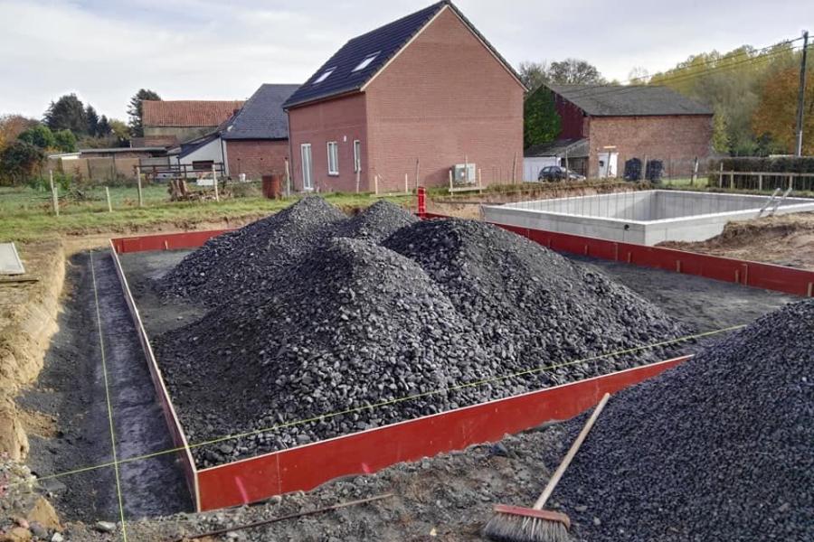 Réalisation - Fondation et terrassement