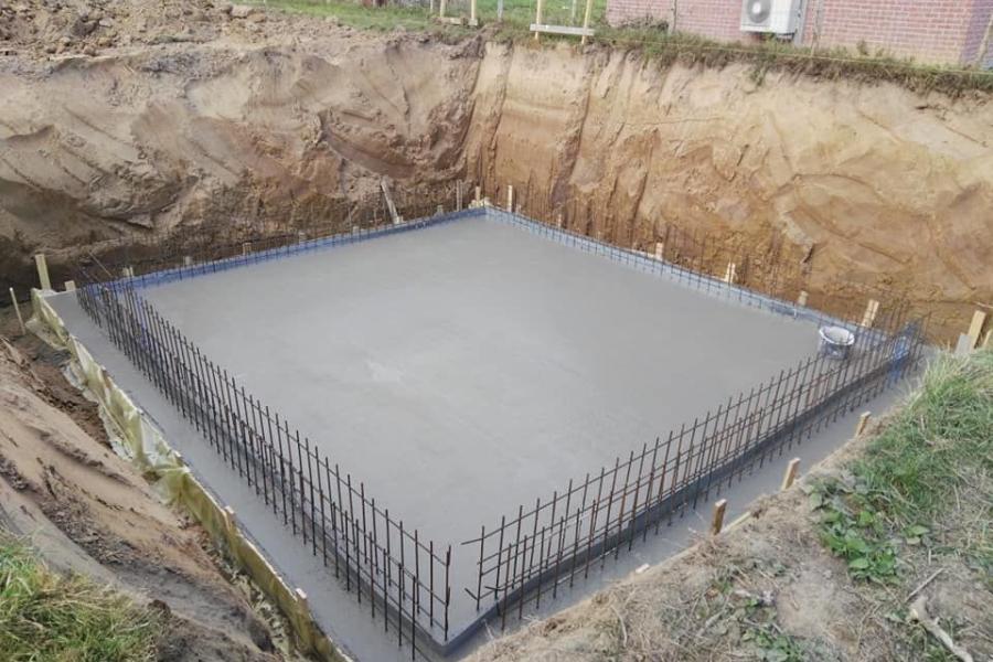 Réalisation - Fondation et terrassement